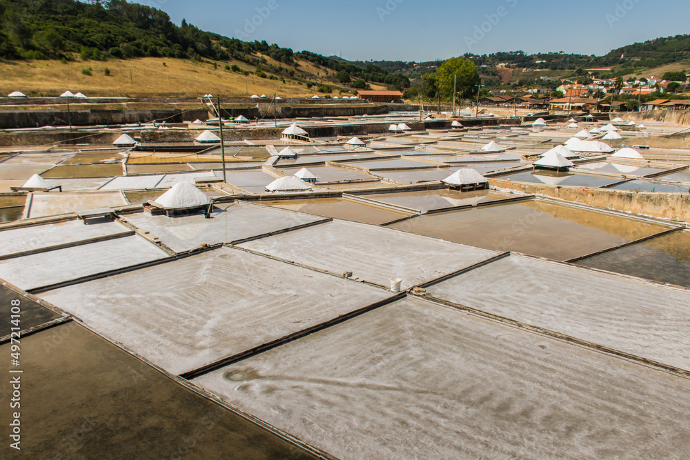 Fototapeta premium Salt pans supply the salt for our meals