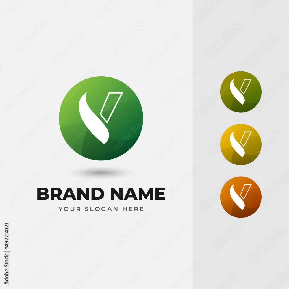 Letter Y Abstract Alphabet Natural Green Leaf Vector Logo Design Letter Y Abstract Alphabet Natural Green Leaf Vector Logo Design