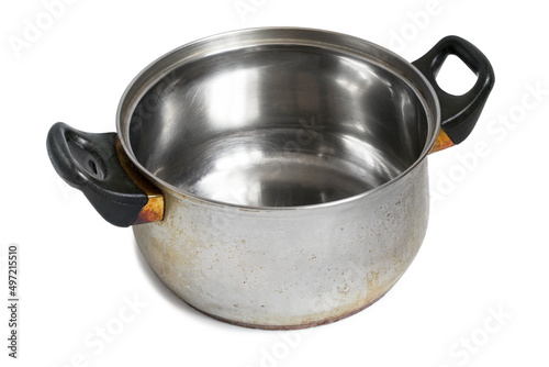 Cooking pot isolated