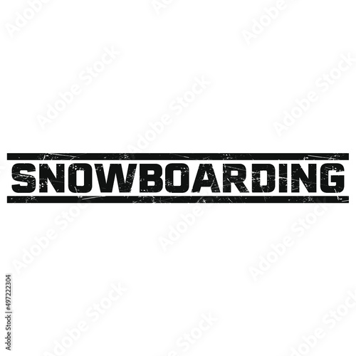 SNOWBOARDING