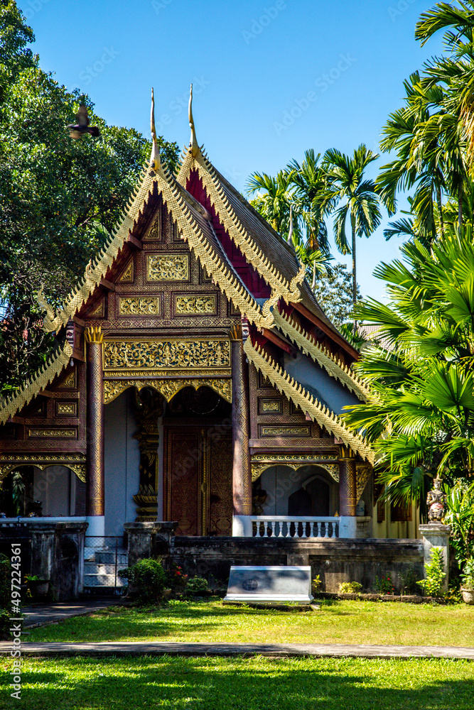 Wat Chiang Man in Chiang Mai Thailand