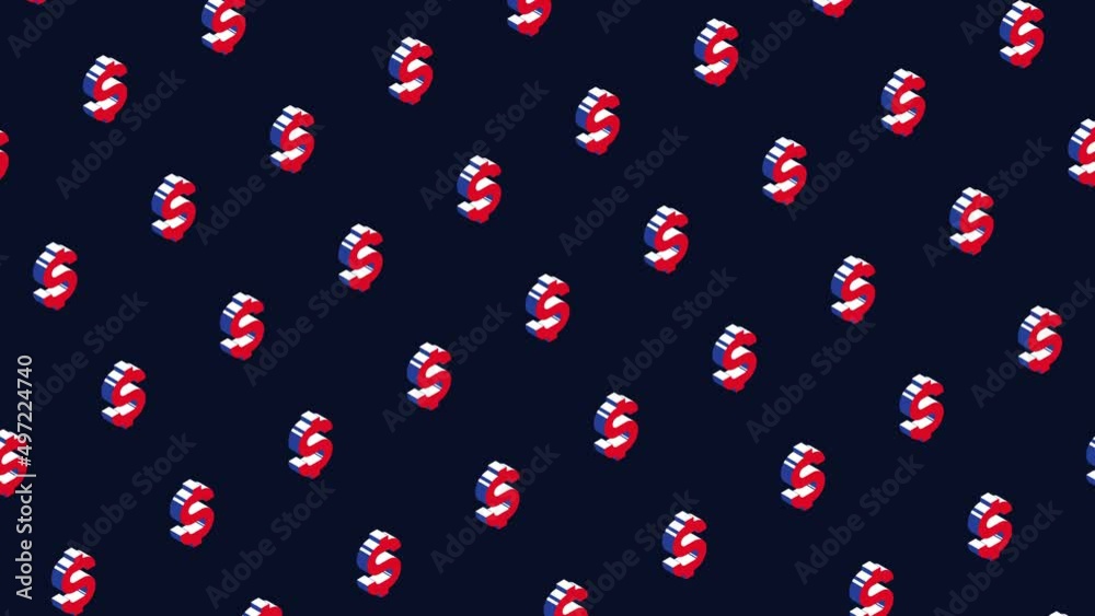 isometric-symbols-of-us-dollar-in-pattern-on-a-dark-background