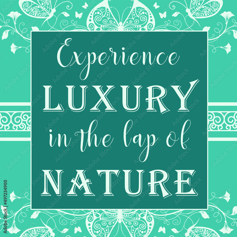 Restaurant or Hotel Business Tagline, Punchline, Slogan Typography