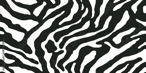 seamless pattern zebra skin horse for fashion
