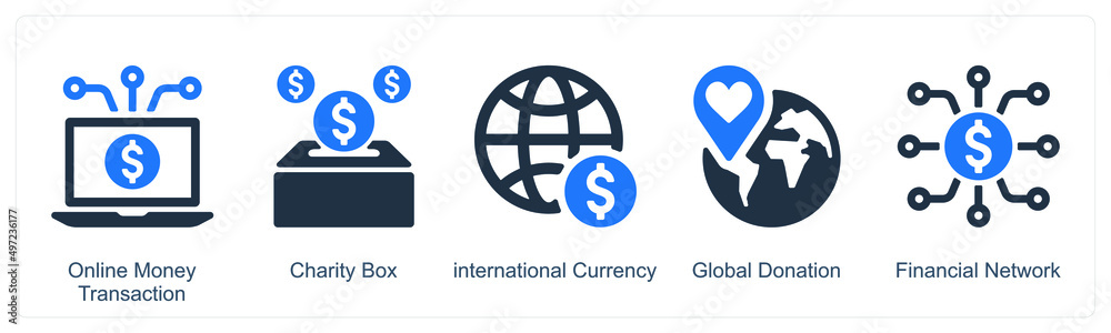 Obraz premium Crowdfunding And Donation