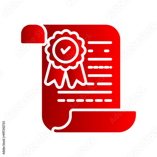Certificate  Icon