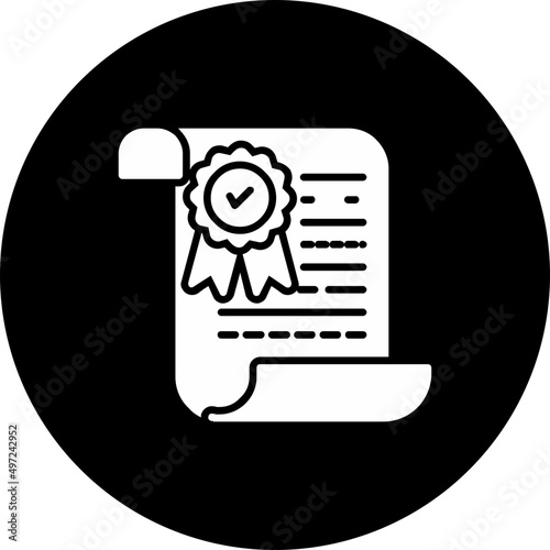 Certificate  Icon