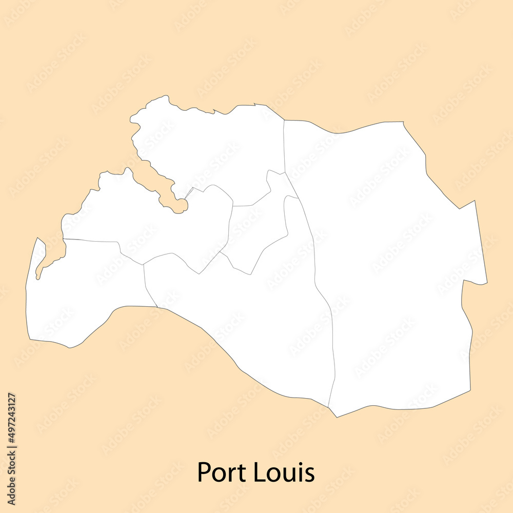 High Quality map of Port Louis is a region of Mauritius High Quality map of Port Louis is a region of Mauritius