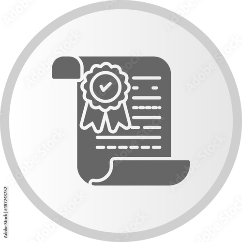 Certificate  Icon