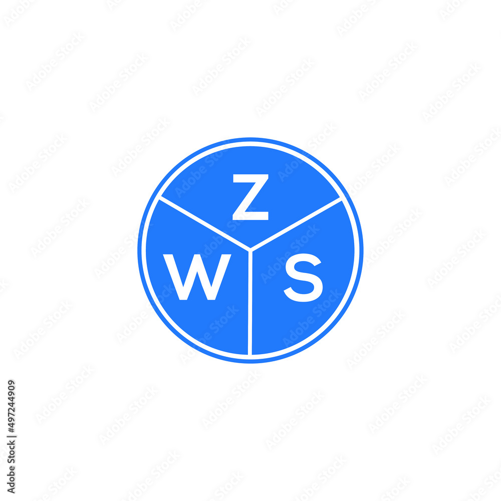 ZWS letter logo design on white background. ZWS creative circle letter logo concept. ZWS letter design.
ZWS letter logo design on white background. ZWS creative circle letter logo concept. ZWS letter design.