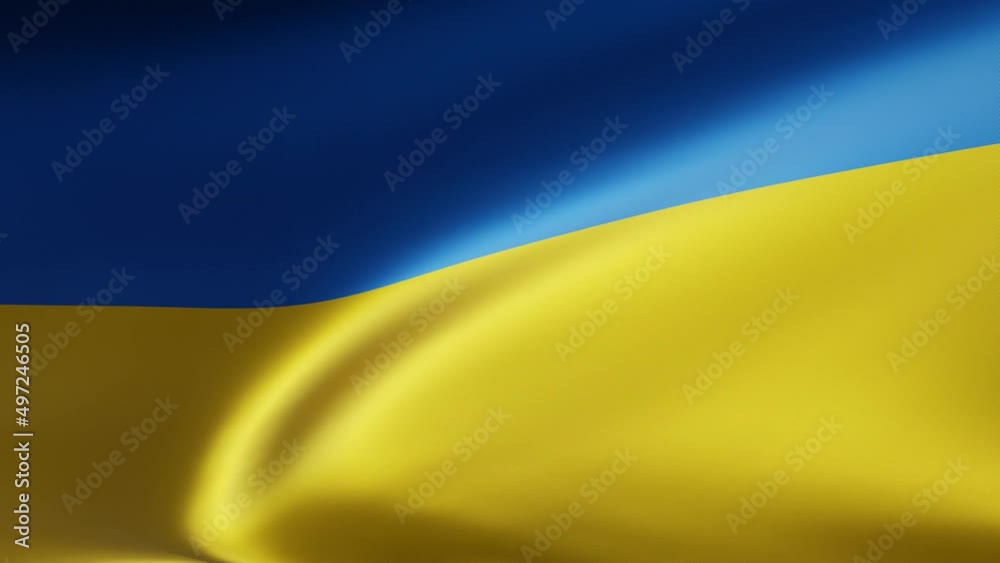 Ukraine national colors waving background Ukraine national colors waving background