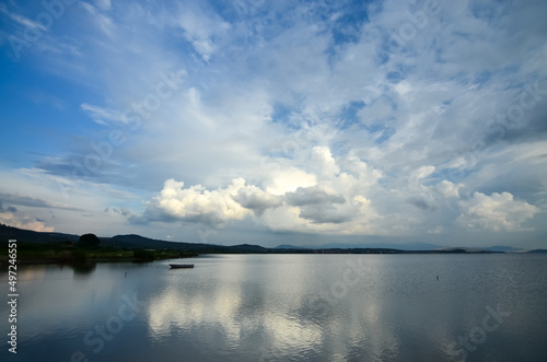 clouds over lake © Aytug Bayer
