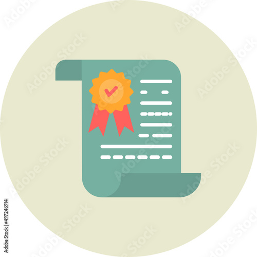 Certificate  Icon