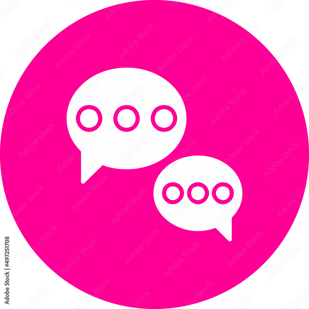 Speech Bubble Vector Icon Speech Bubble Vector Icon