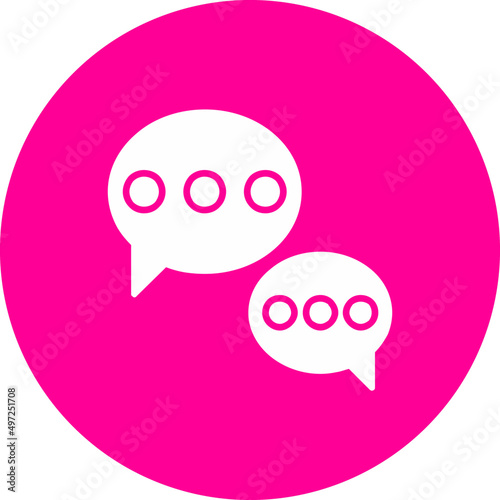 Speech Bubble Vector Icon