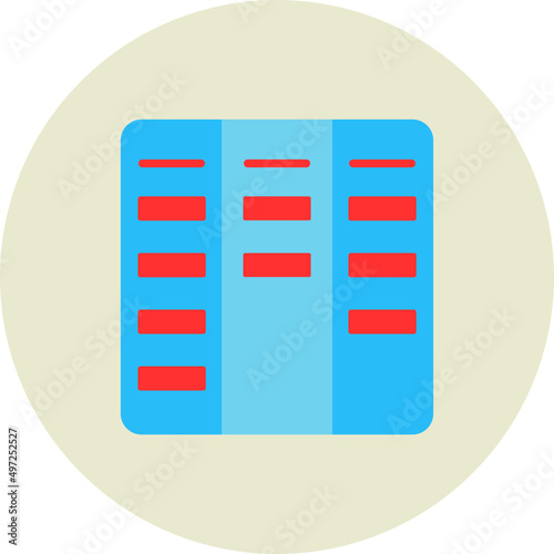 Kanban Vector Icon