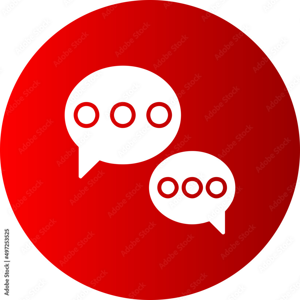 Speech Bubble Vector Icon Speech Bubble Vector Icon