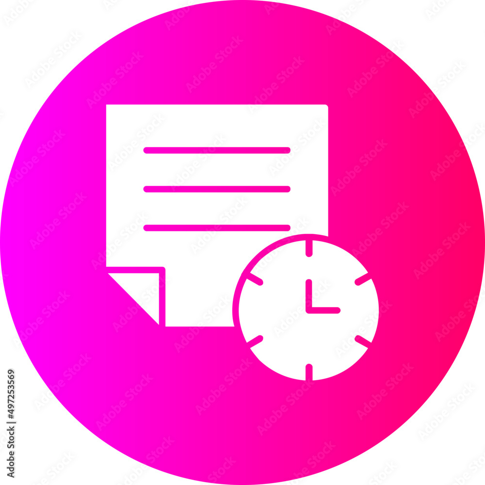 Time Vector Icon Time Vector Icon