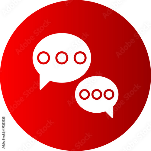 Speech Bubble Vector Icon