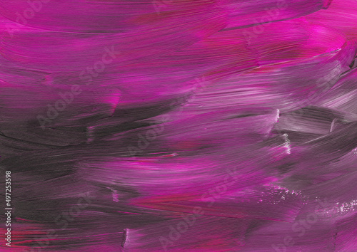 Abstract hand drawn colorful acrylic background