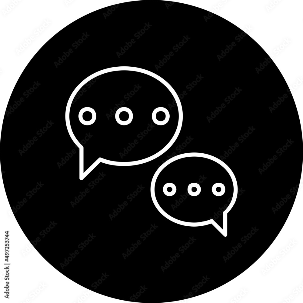 Speech Bubble Vector Icon Speech Bubble Vector Icon