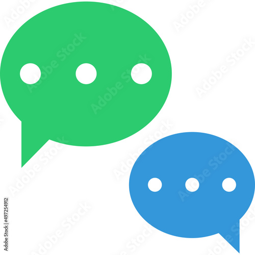 Speech Bubble Vector Icon