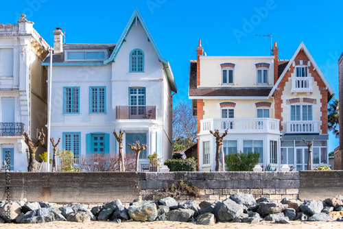 Fotografie Royan in France, typical house