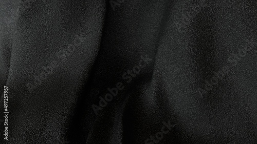 高級感ある黒い布の素材