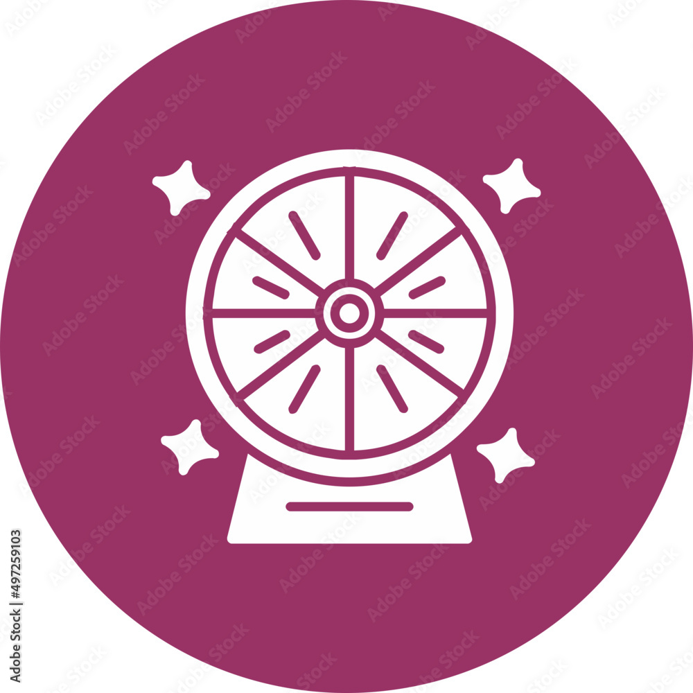 Fototapeta premium Fortune Vector Icon
