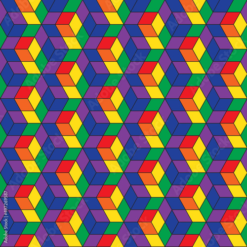 Seamless repeating isometri...