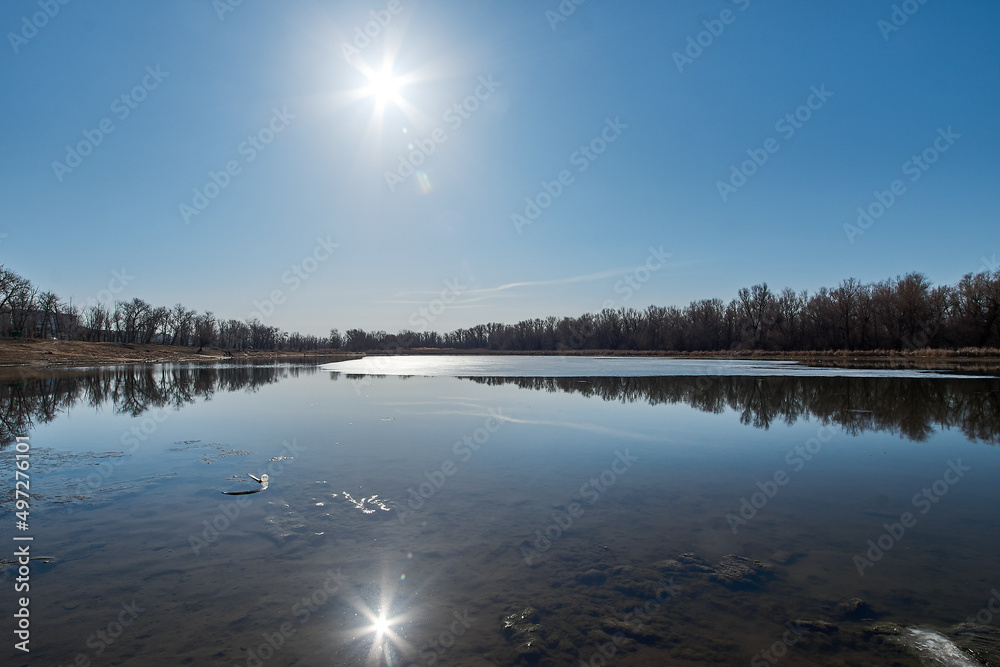 Russian silent lake