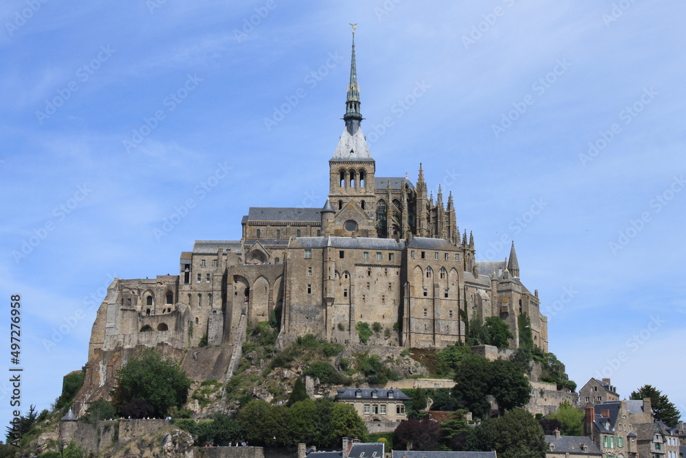 a breathtaking view of Mont Saint Michel
