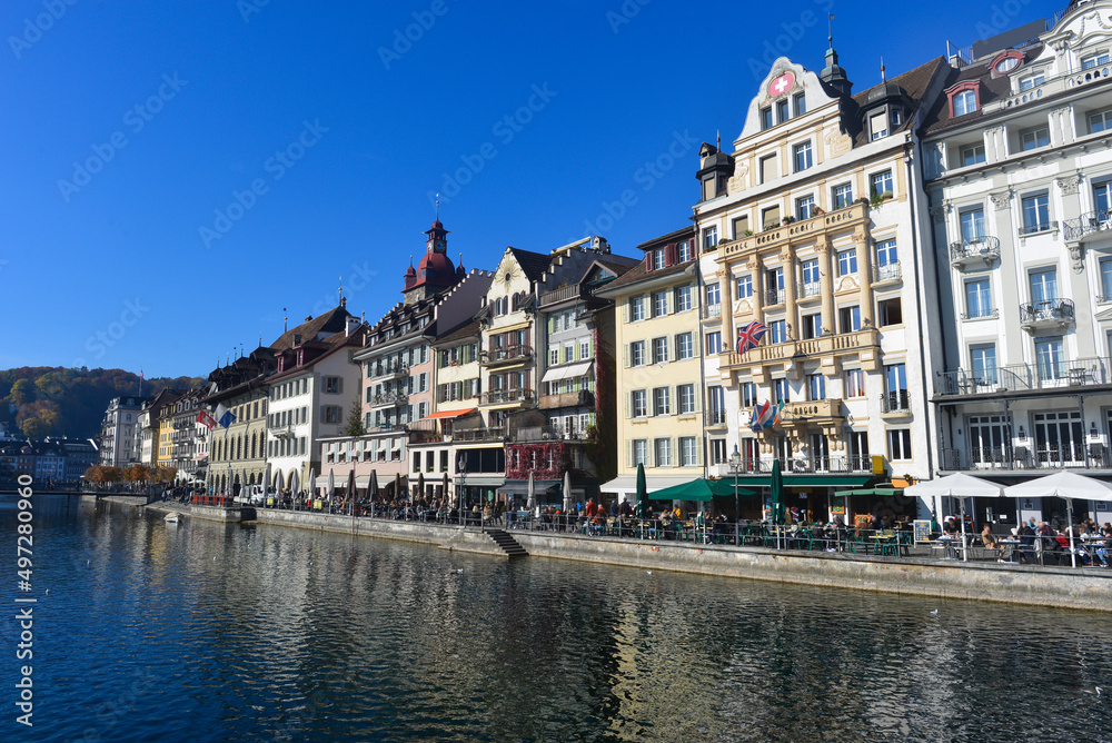 Altstadt Luzern, Schweiz 