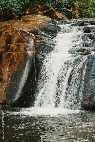 Namtok Pa La U beautiful waterfall forest mountains, Kaeng Krachan National park, Huai Sat Yai, Hua Hin District, Prachuap Khiri Khan, Phetchaburi, Thailand.