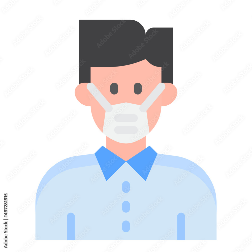 avatar flat style icon