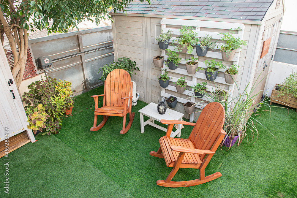 Chairs for garden area sale