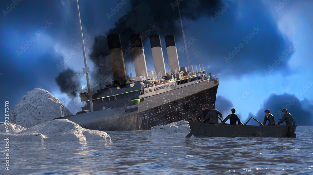 Atlantic Ocean Titanic