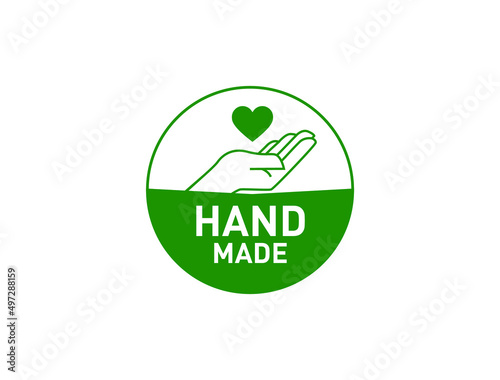 hand made icon vector illustration 