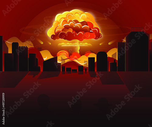 nuclear explosion