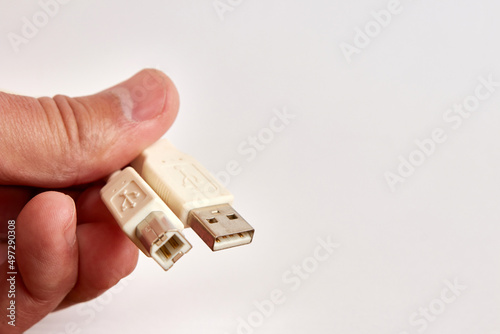 USB cable for connecting digital gadgets to a PC