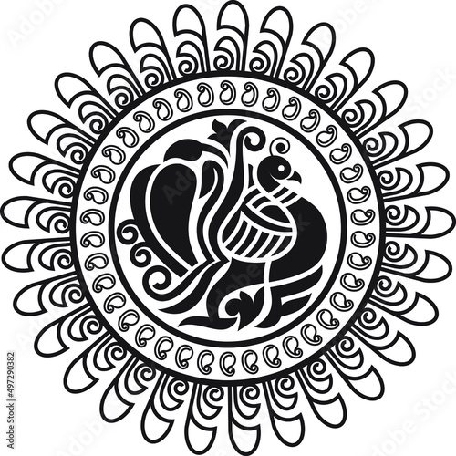 Traditional Maharashtrian Paithani saree motifs, true Indian colors, the tradition of India, sarees, the fashion of India