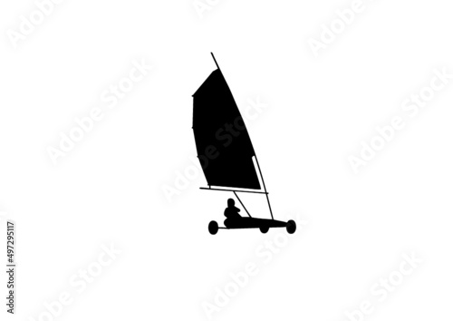 Land sailing