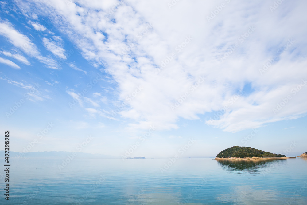 Fototapeta premium 海と青空