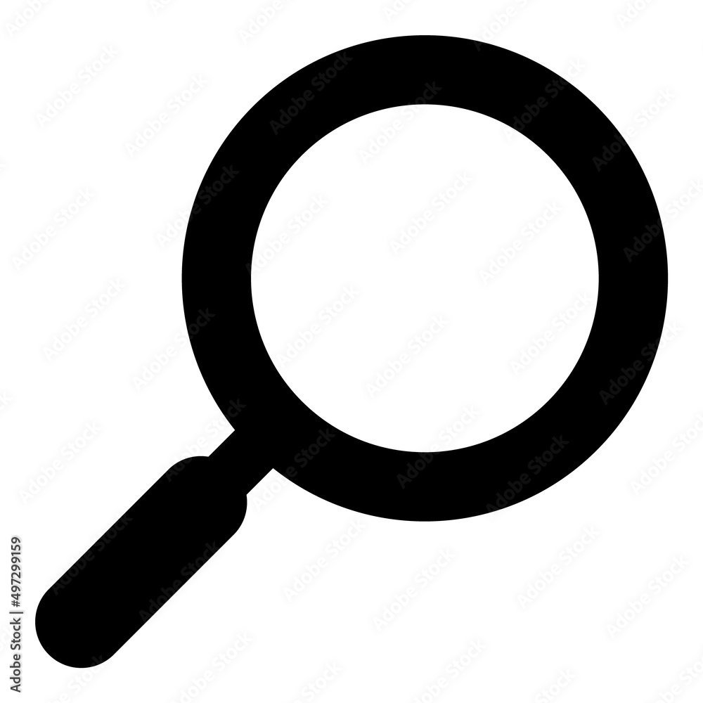 Magnify Flat Icon Isolated On White Background Magnify Flat Icon Isolated On White Background