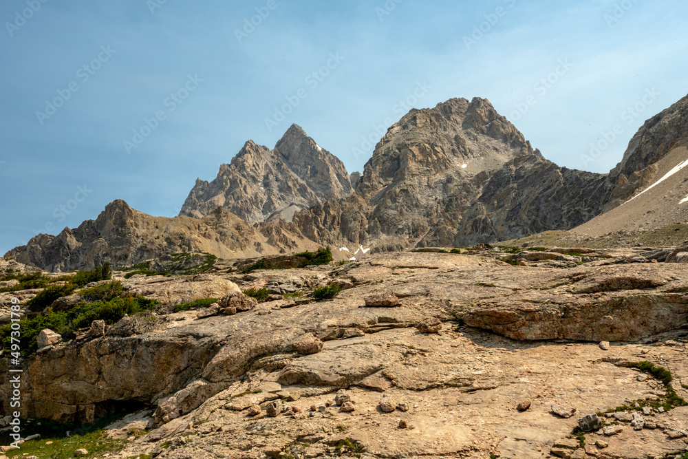 The Ice Cream Cone and Spalding Peak From Avalanche Divide Trail