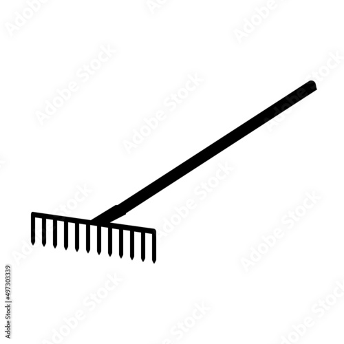 RATEAU OUTIL DE JARDIN
