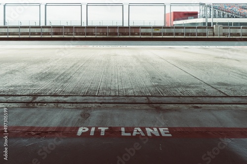 Konstfotografi Pit lane at LIHPAO RACING Circuit