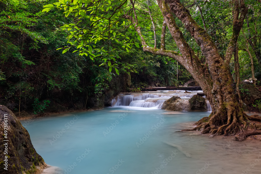 Thi lo su Waterfall,beautiful waterfall in deep in rain forest,Tak province, Thailand, Thi lo su Waterfall,beautiful waterfall in deep in rain forest,Tak province, Thailand,