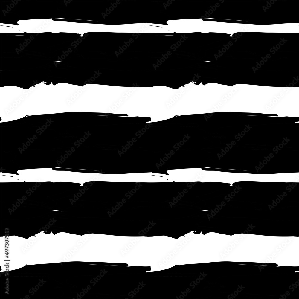 Abstract Brush Strokes Seamless Pattern Design