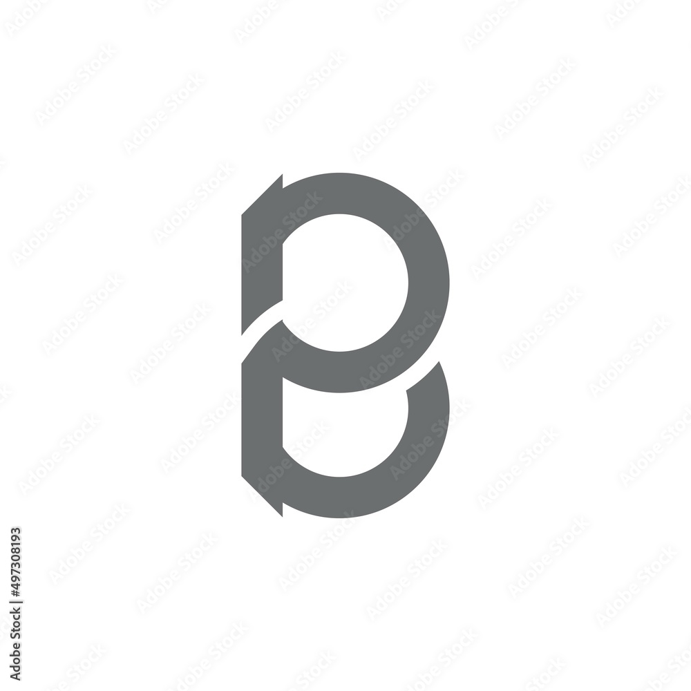 B Letter logo vector illustration B Letter logo vector illustration